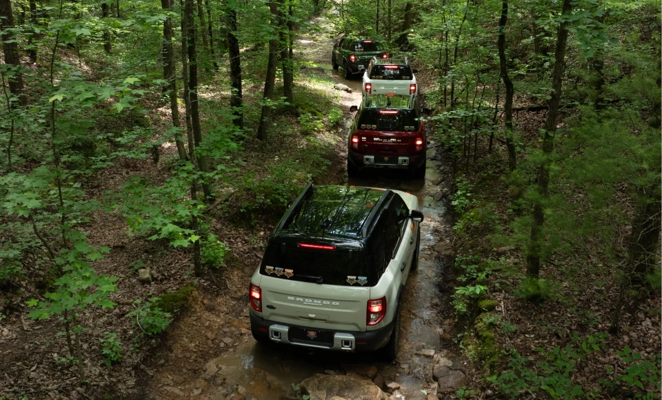 Ford Bronco Off-Roadeo Tennessee trail experience